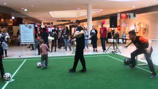 HANDS UP CREW - BORY MALL - Streľby na bránku