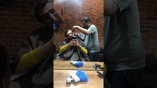 حلاقة 💇‍♂️ الشعر اليوم احد صناعة  تجميل للانسان مو فقط عمليات تجميل . زراعة الشعر في إيران 🇮🇷