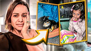 TROUXE UMA CACHORRINHA PARA CASA ESCONDIDO DO MEU PAI - *novelinha* - Lara e família