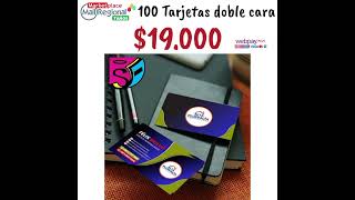 Código: 65308 100 Tarjetas De Presentación 4/4 En Chillán - MallRegional.cl