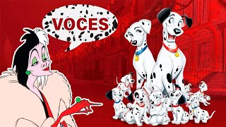 LOS 101 DALAMATAS película animada voces de doblaje