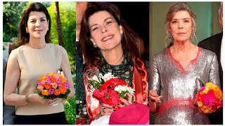 Princess Caroline of Monaco's Greatest dress Style Moments||High Res Pictures of Princess Caroline