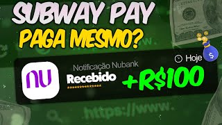 🚨[A VERDADE SOBRE O SUBWAY PAY] Subway Pay Como Funciona? Subway Pay Está Pagando? Tentei Sacar....