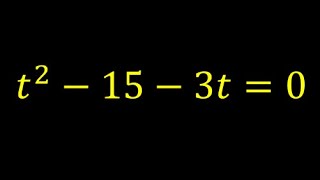 Resolución de Ecuación de Segundo Grado por Formula General. Ejemplo 2