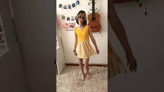 Yellow dress, summer look 😍. #music #dance #haul #outfit #style