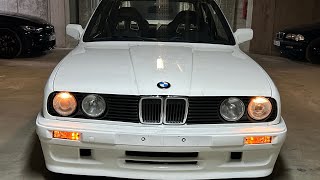 Primul vlog direct cu BMW E30 2.8 !