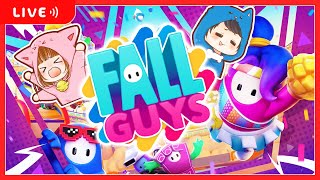 🔴1位になれるかな？初フォールガイズするぞ～！ちろぴのライブ🐶🐱🌼【 フォールガイズ / FallGuys 】