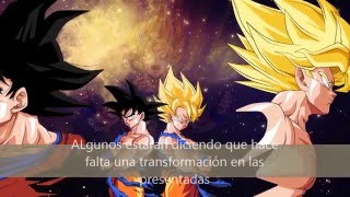 Transformaciones del Supersaiyajin