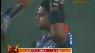 virat kohli 2nd odi century vs Bangladesh | dhaka in 2010 | highlights