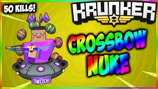 INSANE KRUNKER.IO CROSSBOW NUKE *50KILLS*