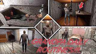 GRANDPA DAİLY ROUTİNE'S FULL DİSPLAY!!!. FUNNY MOMENTS!!!. AND FINAL VİDEO FOR GRANNY RECAPTURED!!!.