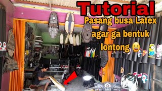 Pasang Busa LATEX di Jox Beat Fi