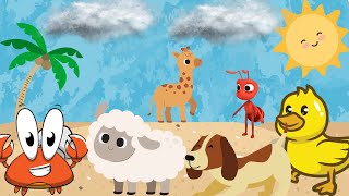 Festa dos Animais da Selva  | Música Infantil Animada | Desenho Animado Divertido| Song Kids