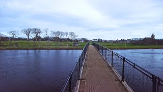 Wick Town Walk, Scottish Countryside 4K