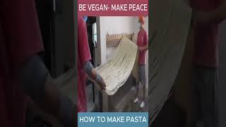 HOW TO MAKE PASTA - cách làm mì  trường thọ