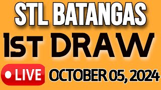 STL BATANGAS LIVE DRAW OCTOBER 05, 2024 1st DRAW