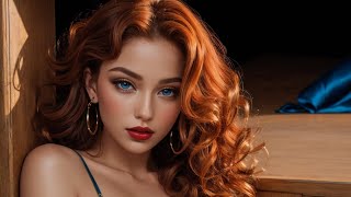 Stunning model in seductive lingerie shoot | AI Art Lookbook | AI Beauty and Art