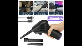 Cordless High Power Speed Air Duster Blower or keyboard Car Deep Clean Cleaning