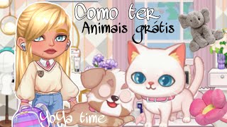 COMO TER ANIMAIS GRÁTIS / YOYA TIME . 🌈🐈🐶