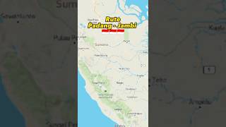 Animasi Perjalanan : Padang - Jambi 🇮🇩 #shorts #padang #jambi #travel