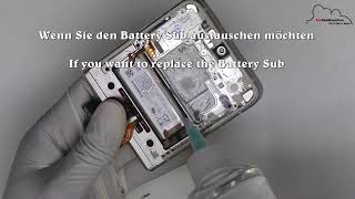 Samsung Z Flip 3 Bildschirm Wechseln | Akku Austausch | Display Battery Replacement