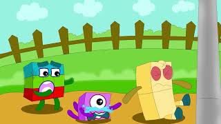 Oh No! Numberblocks 2 Don't forget to wear your glasses  | Fanmade coloring story