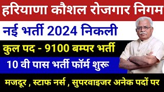 HKRN Vacancy 2024 | Hkrn New Vacancy 2024 | Hkrn new update | hkrn one time registration