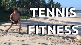 Tennis Fitness Training | Speed and Strength Sand Workout | Connecting Tennis