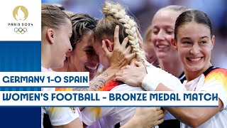 Germany beat Spain to win bronze in women’s football  | Paris 2024 highlights