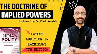 DOCTRINE of Implied Powers #upsc #polity #laxmikanth