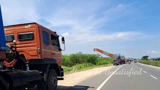 Wind Turbine Blade Transportation|Longest Wind Turbine Blade Transportation in Madurai near Kappalur