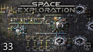 Expanding the Space Base | Space Exploration Mods VOD 33 | Modded Factorio