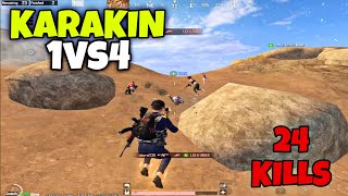 KARAKIN 1vs4 Clutches 🔥😱 Karakin Map Gameplay BGMI • Pubg Mobile Ipad 9 View