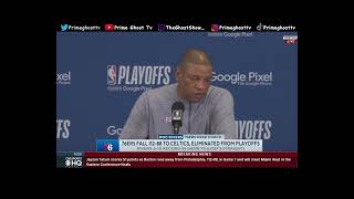 Doc Rivers is DONE