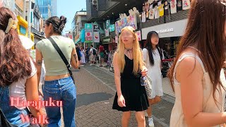 Harajuku Tokyo walk tour. 【4K】10.2024-8