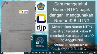 Cara mengecek nomor NTPN pajak menggunakan ID Billing