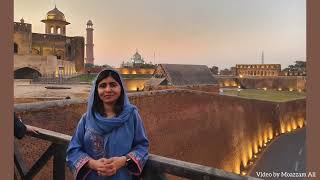 Malala Yusafzai in Walled City Lahore and Fort