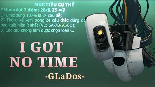 GLaDOS sings I Got No Time - The Living Tombstone (FNAF AI cover)