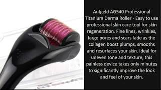 Titanium Microneedle Derma Roller Skin Care by AUFGELD