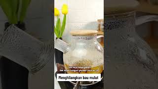 minuman herbal menghilangkan bau mulut,badan dan ketiak