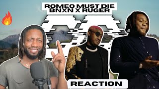 Bnxn & Ruger - Romeo Must Die (Official Video) | UNIQUE REACTION