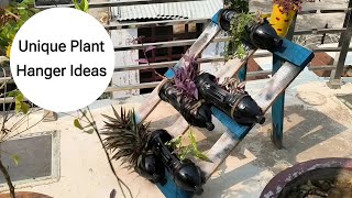 Unique Plant Hanger Idea | Gardening Crafts |  #crafts #gardening #diy  #potmaking #ideas