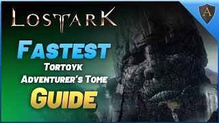 FASTEST Adventurers Tome Guide 100% | COMPLETE Tortoyk - P1 | Lost Ark