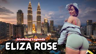 "Eliza Rose Watson | Empowering Plus-Size Model & TikTok Sensation | Digital Creator Biography"