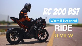 KTM RC 200 2024 Model Walkaround Review and Ride Review | Worth it or not...?