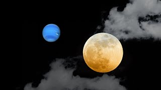 Unexplained: Blue Planet Spotted Near Moon in Australian Sky #moon #eclipse