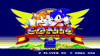 Sonic 2 Millennial Edition - Longplay/Walkthrough (No Damage)