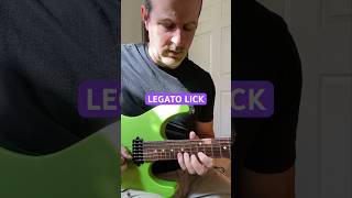 EASY TO LEARN LEGATO LICK!! 🔥 #guitar #legato #shredguitar