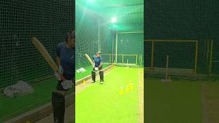 Cricket Batting Drills for Beginners: CONE DRILLS #cricket #shorts