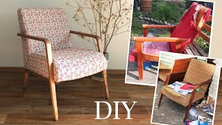 Реставрация кресла из СССР в Домашних условиях! / DIY